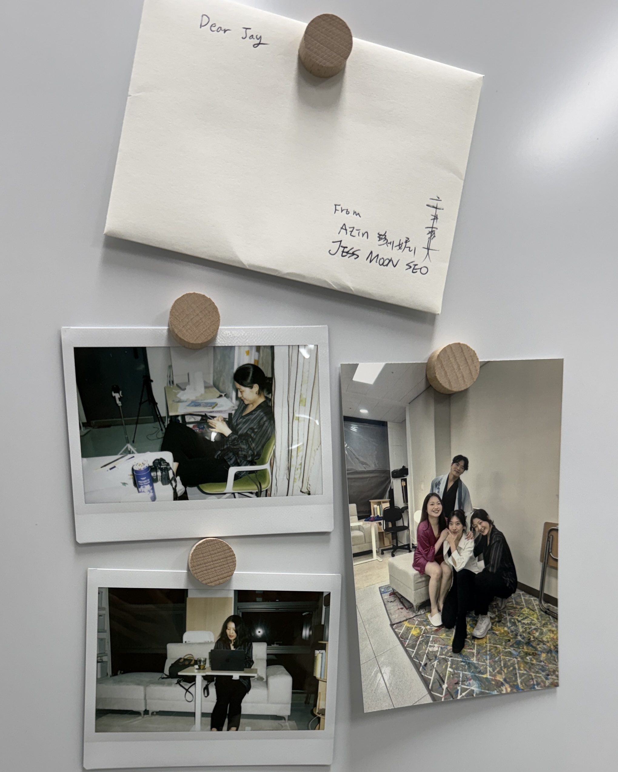 Letter from Azin, Jenny, and Jess to Jay
