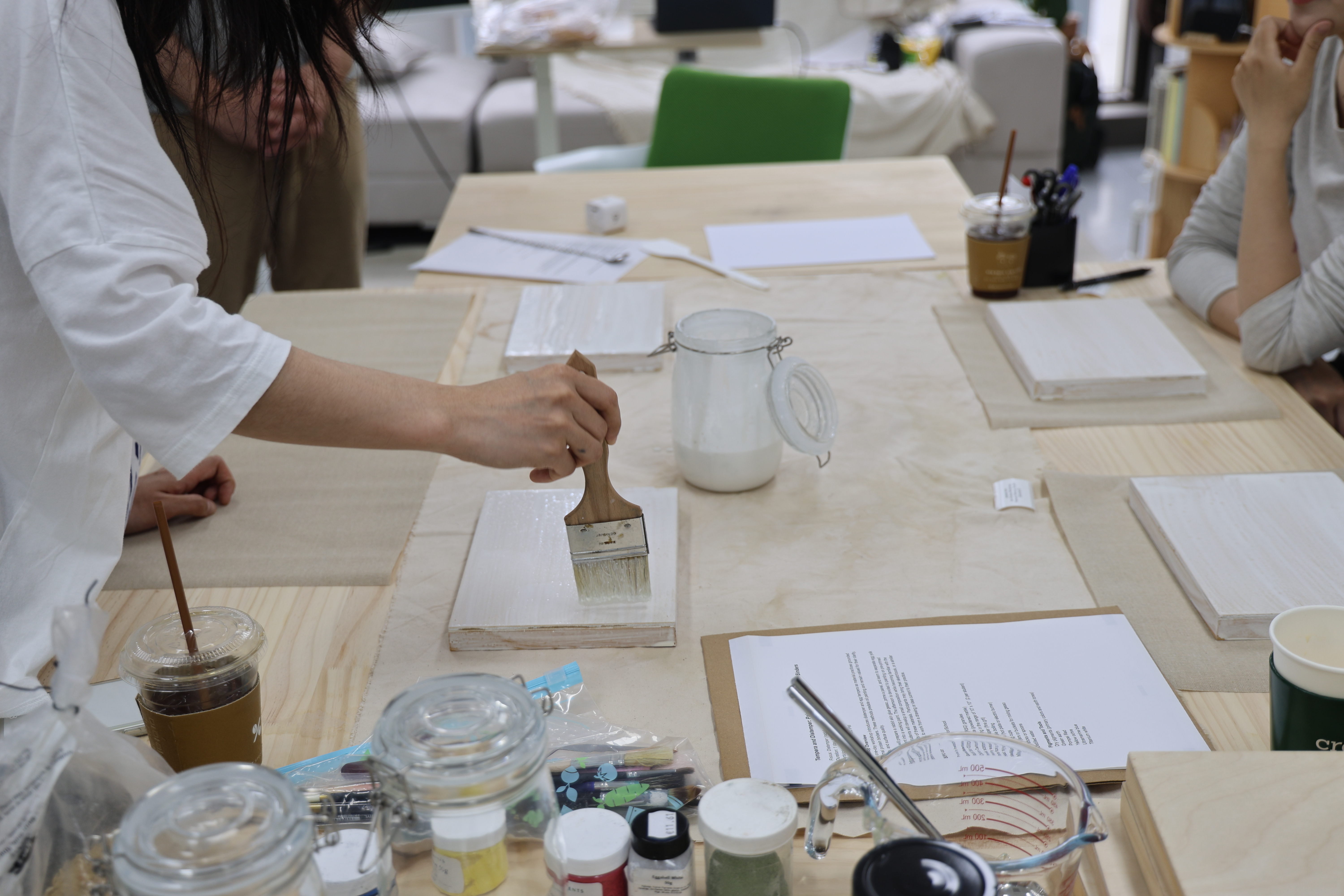 Materials and work in progress