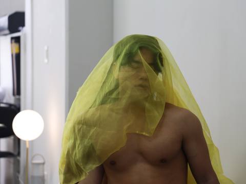 Eyes Between Bodies — session at Material Memory Studio, April 12, 2026