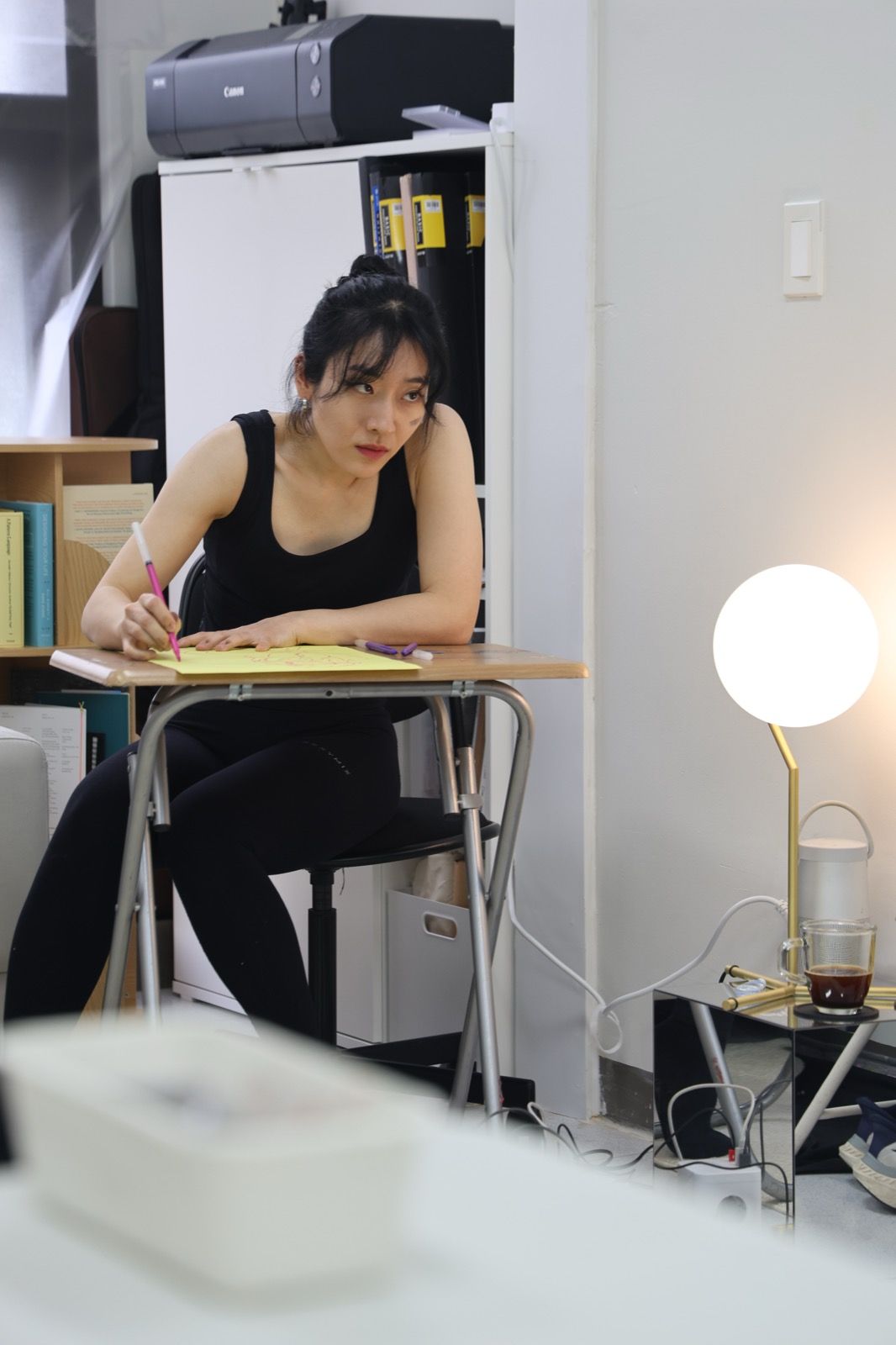 Eyes Between Bodies — session at Material Memory Studio, April 12, 2026