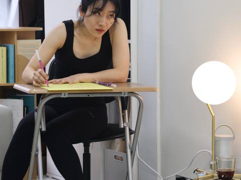 Eyes Between Bodies — session at Material Memory Studio, April 12, 2026