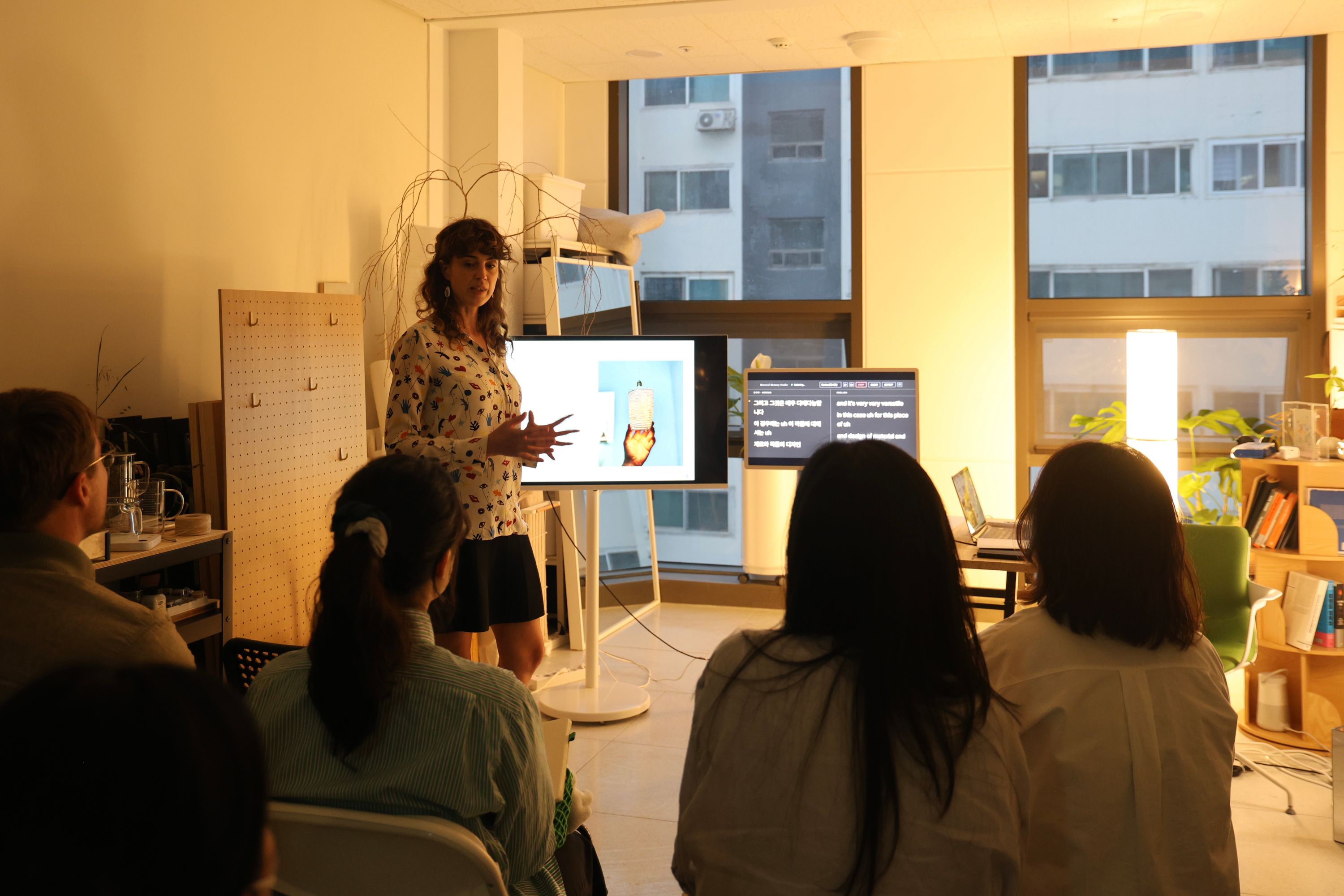 Ana Bridgewater Designer Talk — during session 3