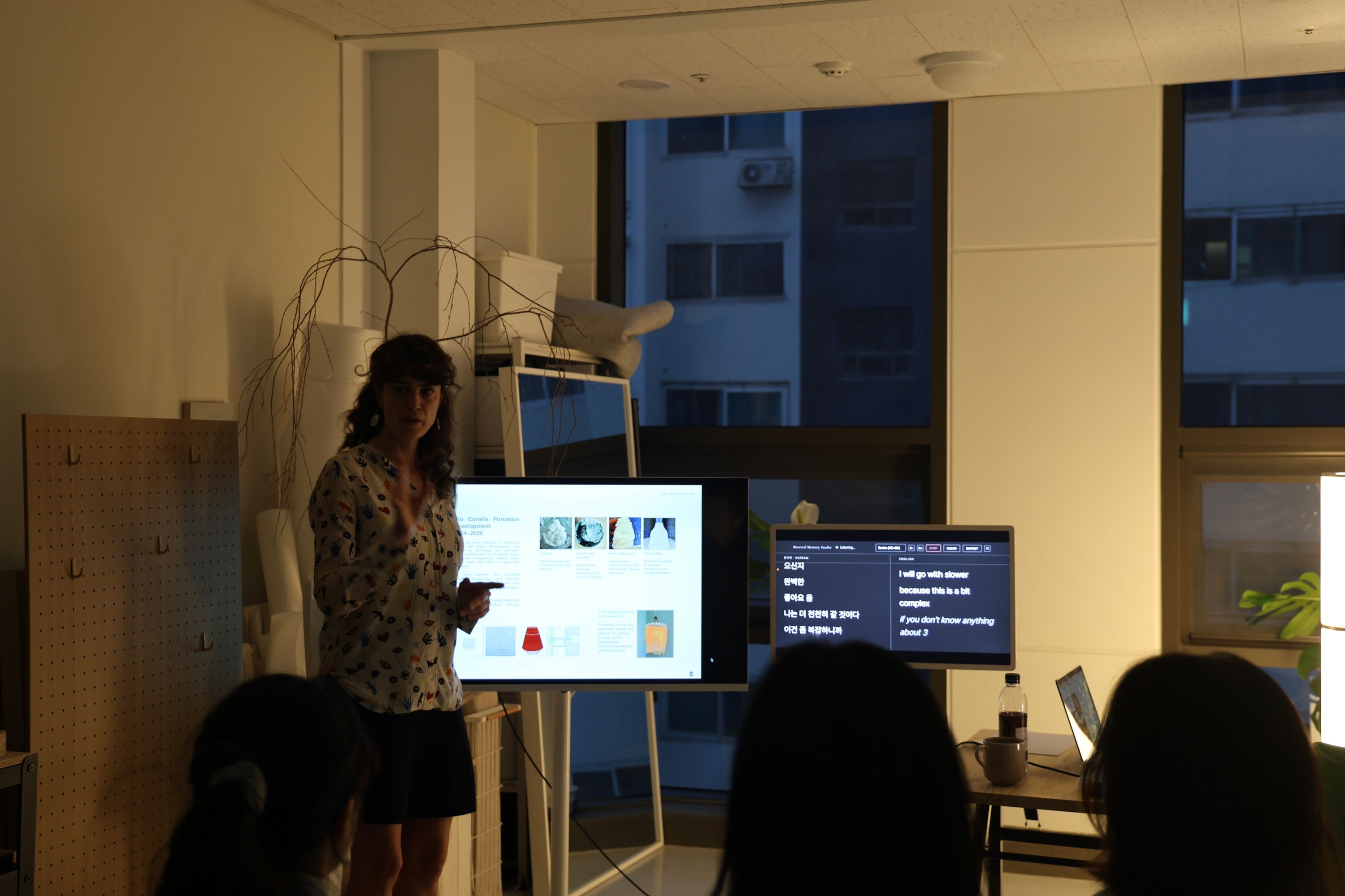 Ana Bridgewater Designer Talk — during session 6