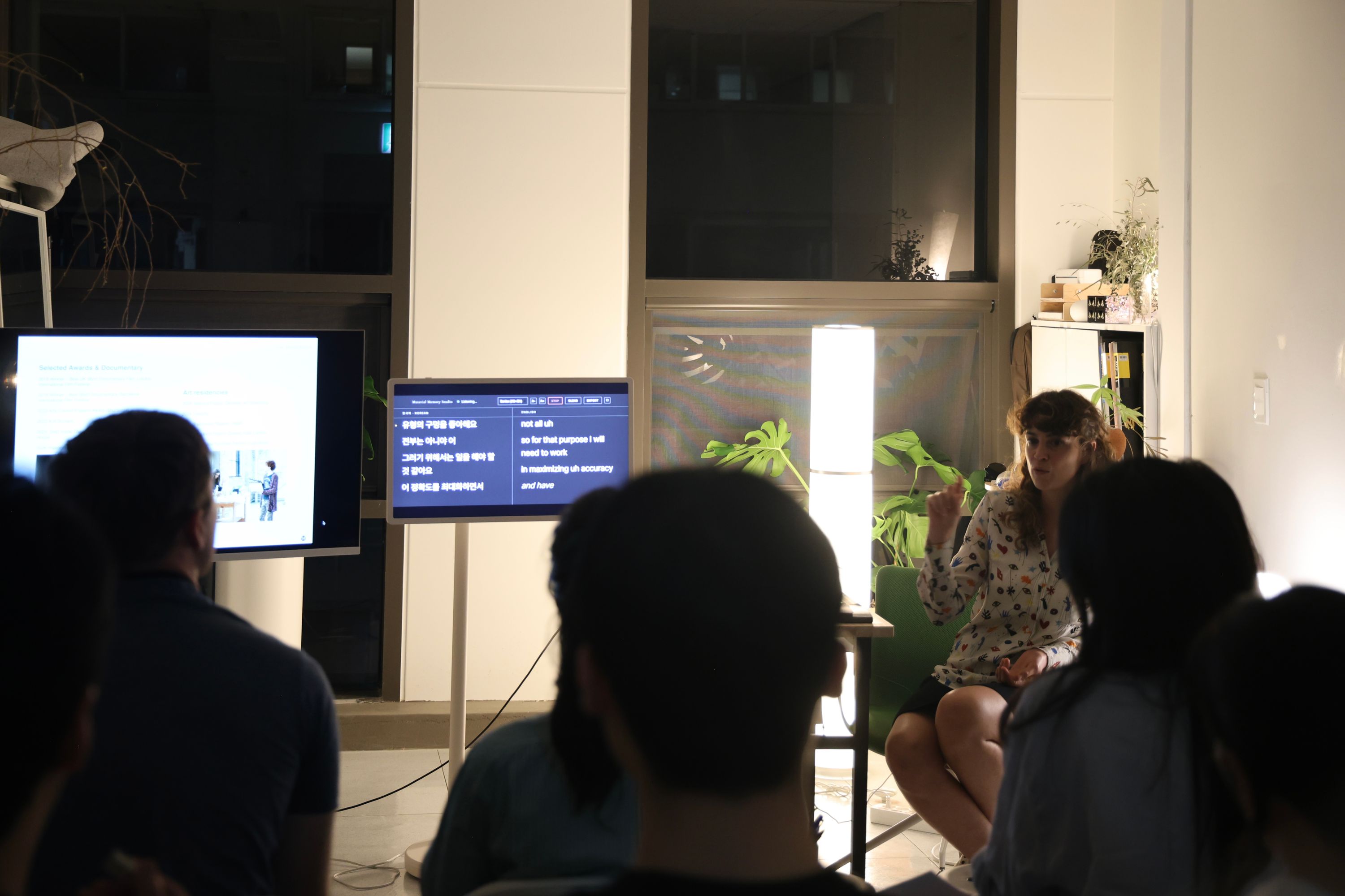 Ana Bridgewater Designer Talk — during session 19