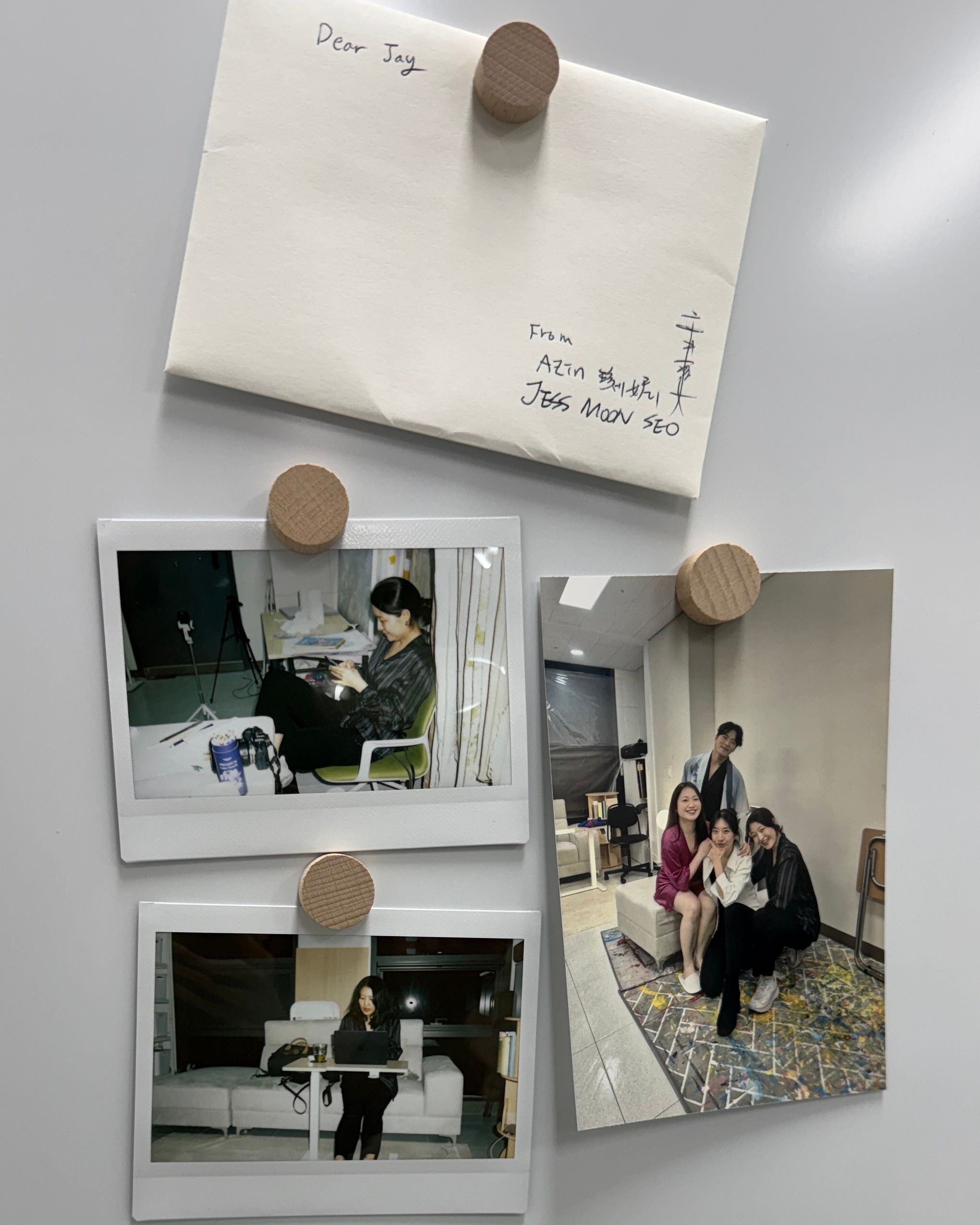 Letter from Azin, Jenny, and Jess to Jay