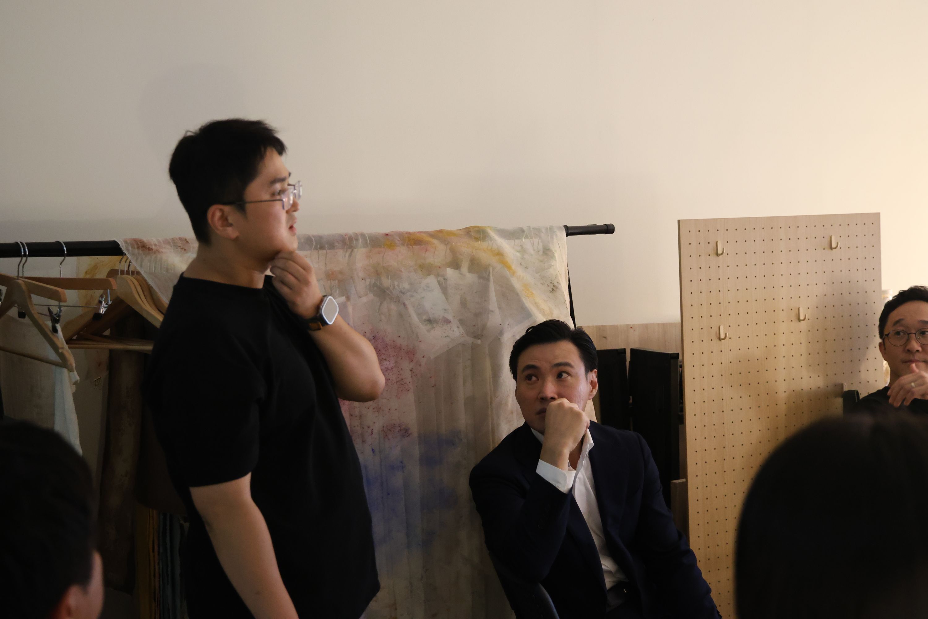 참가자들의 담소