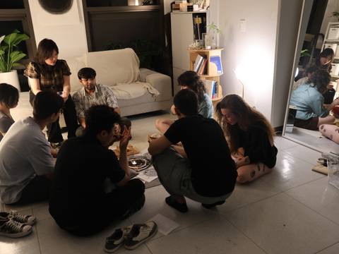 Post-performance conversation