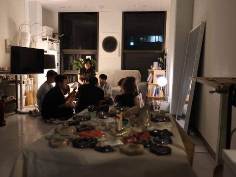 After the performance