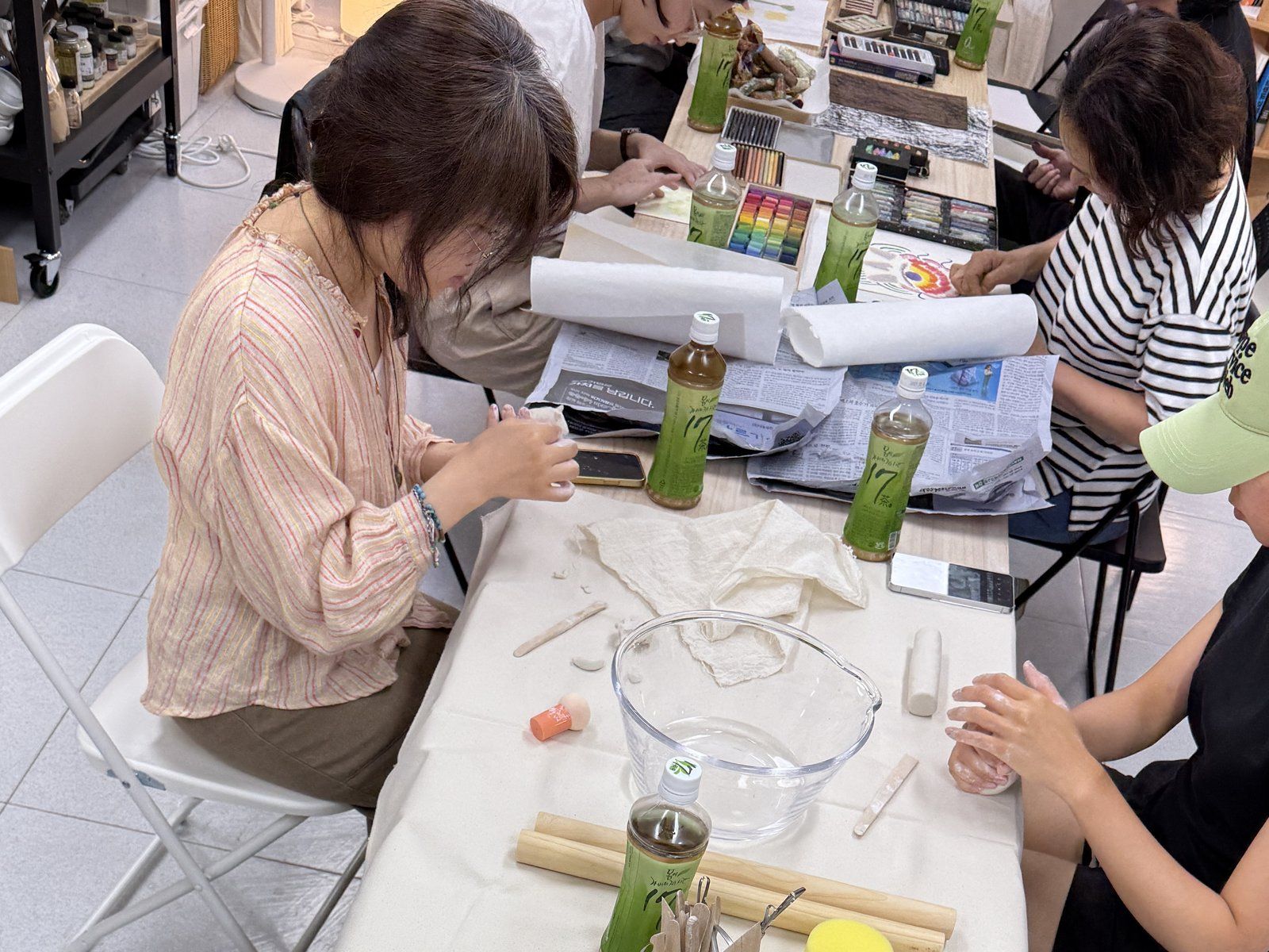 Track A — shaping small ceramic objects — Material Lab × AI Archiving, July 8, 2026